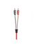 VEGA 2-channel RCA cable,10ft,dual twisted, dual molded ends - RV10